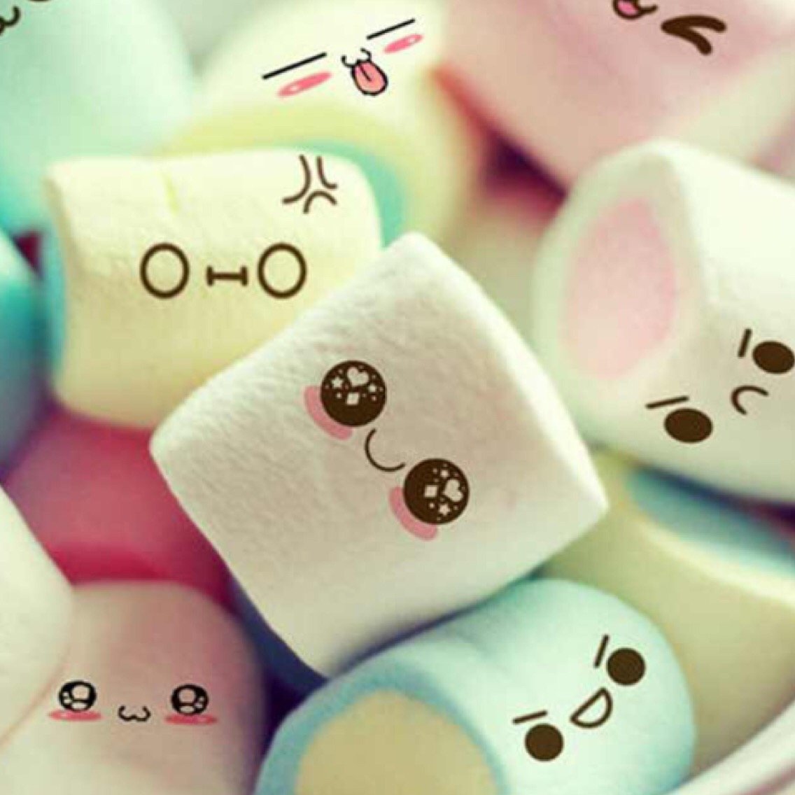 Маршмеллоу с глазами