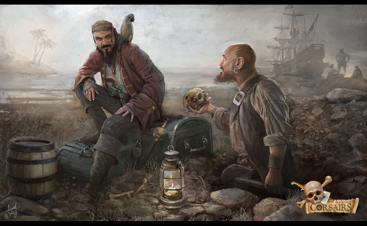 Концепт- арты Корсары: чёрная метка