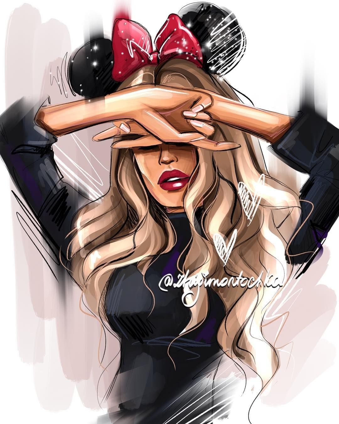 Мультяшные персонажи девочки