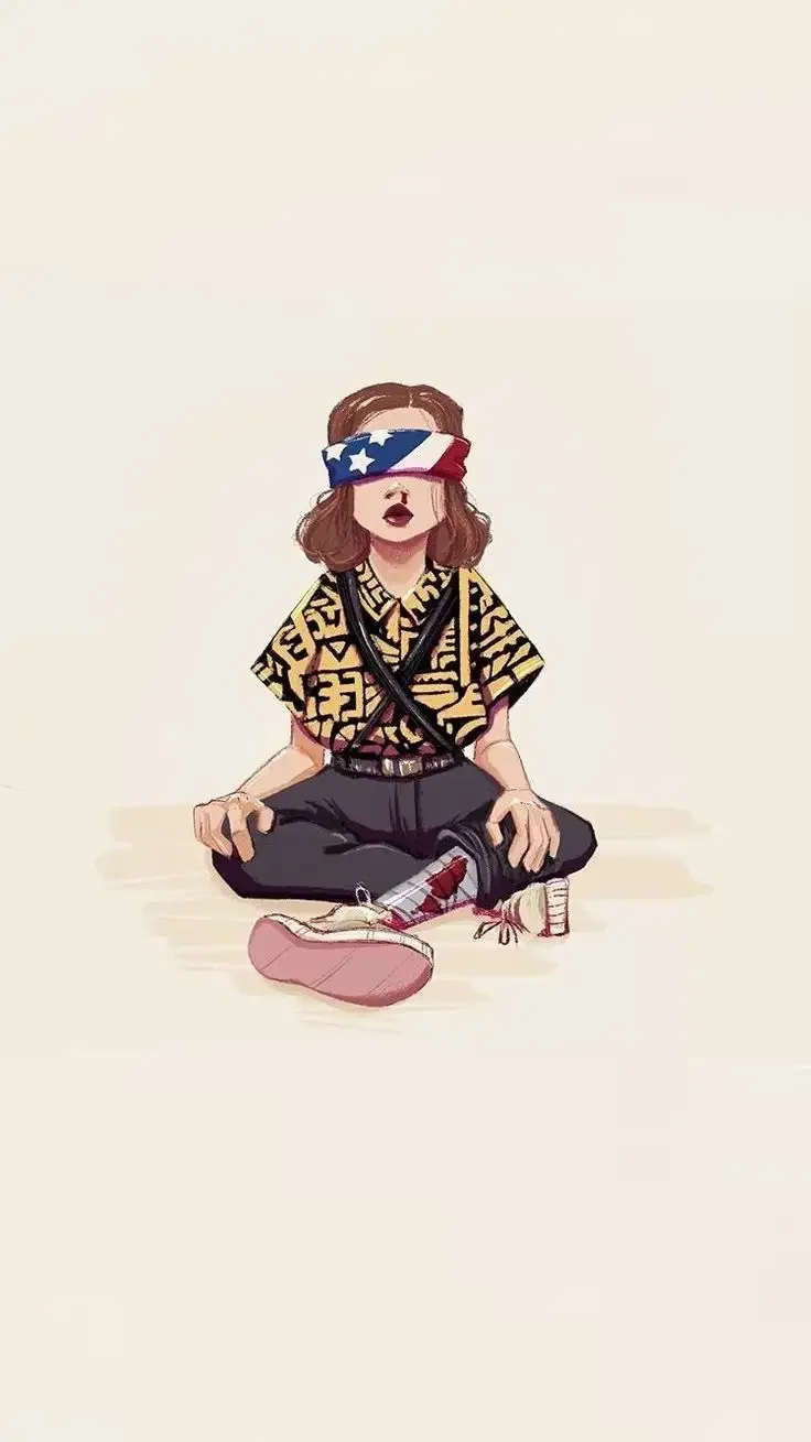 Арт одиннадцать stranger things