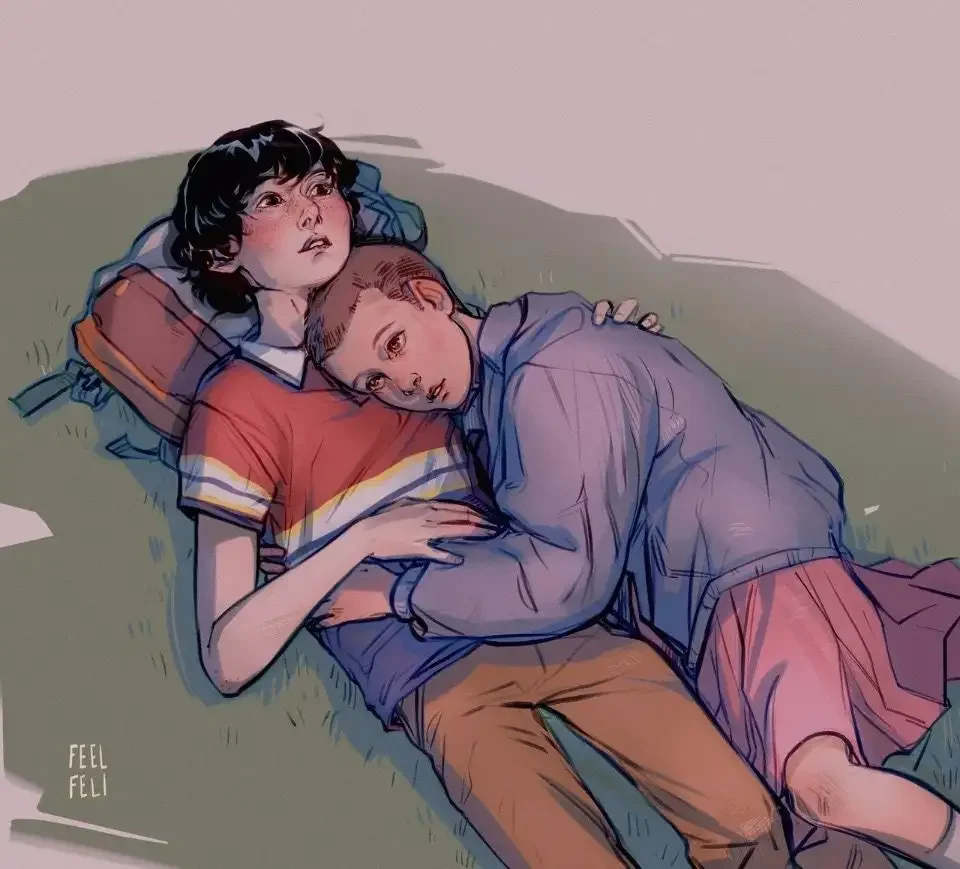 Арт одиннадцать stranger things