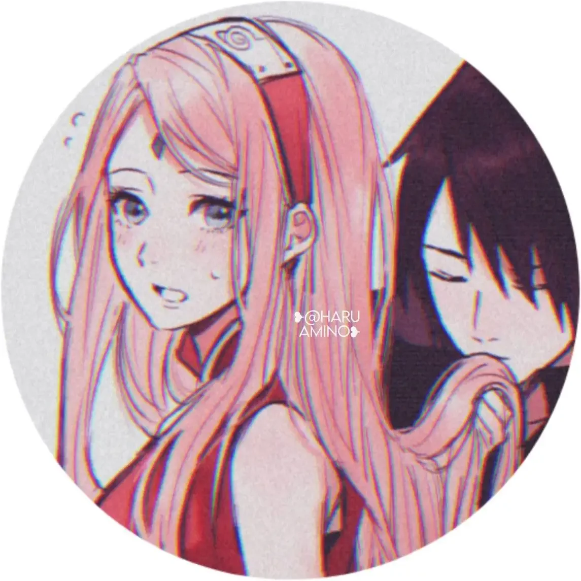 Парная ава Саске и Сакура