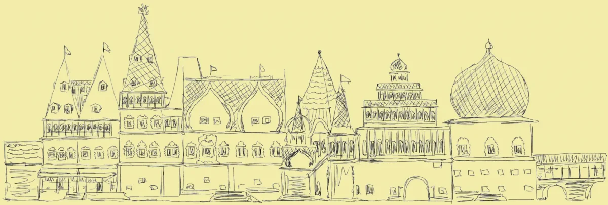 Село Коломенское Гравюры