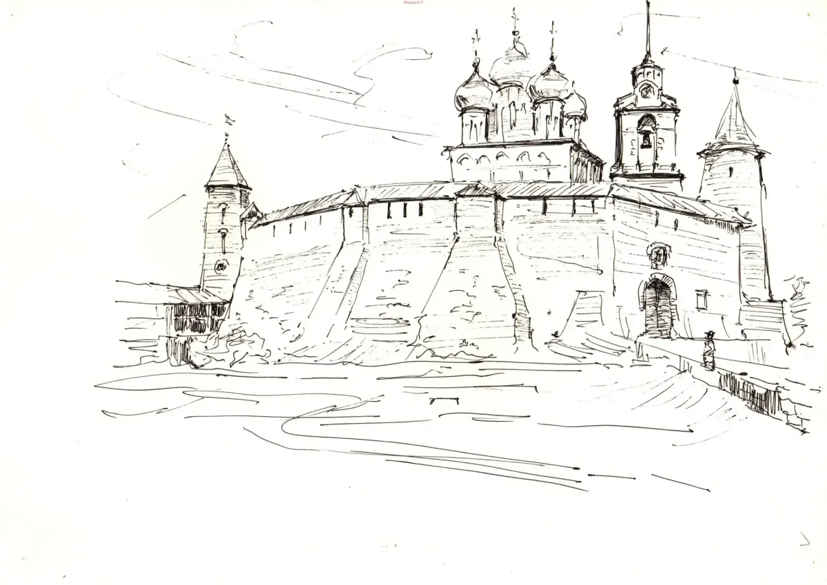 Храм раскраска для детей