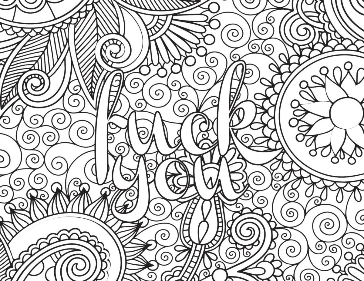Психоделические раскраски антистресс