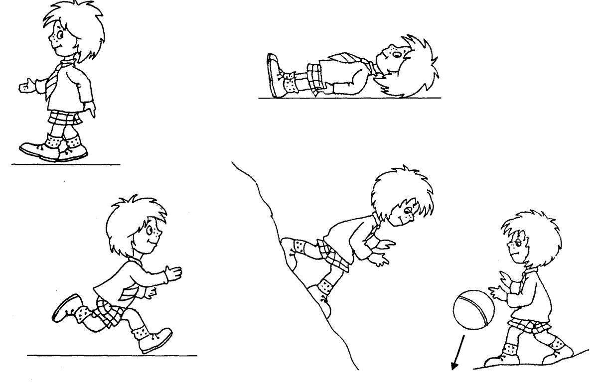 Нарисовать бегущего мальчика