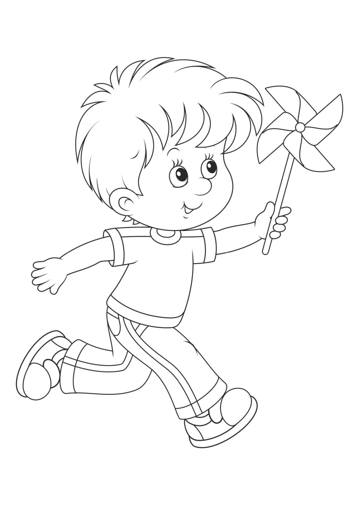 Человечек на коньках