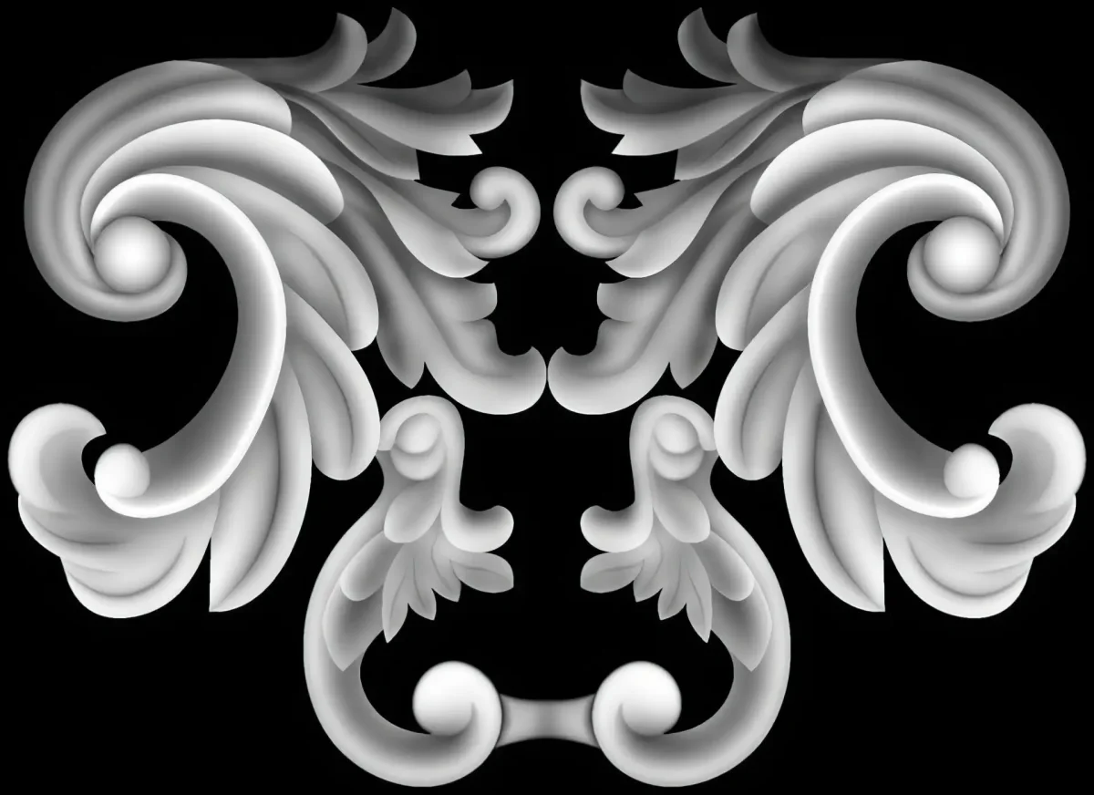 Орнамент Zbrush Alpha