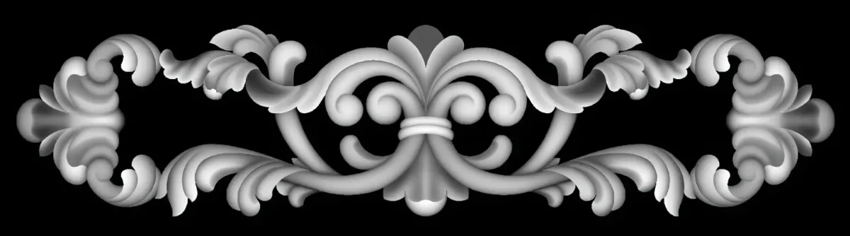 Лепнина Alpha Zbrush