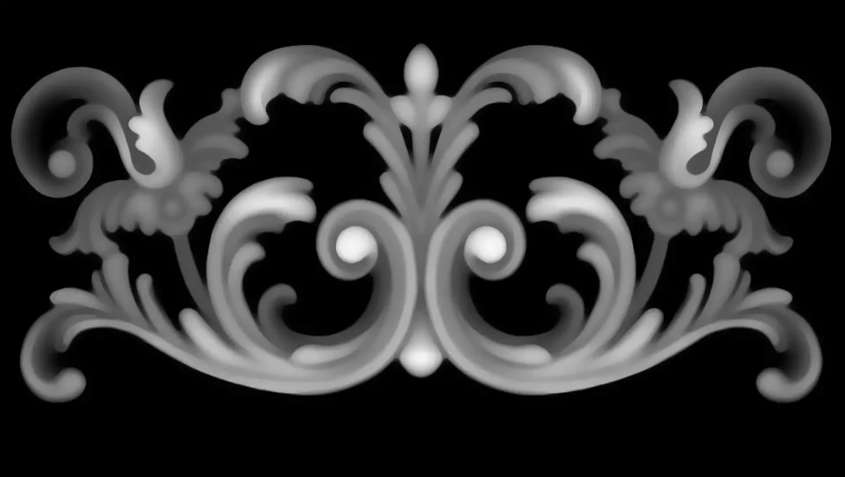 Лепнина Alpha Zbrush