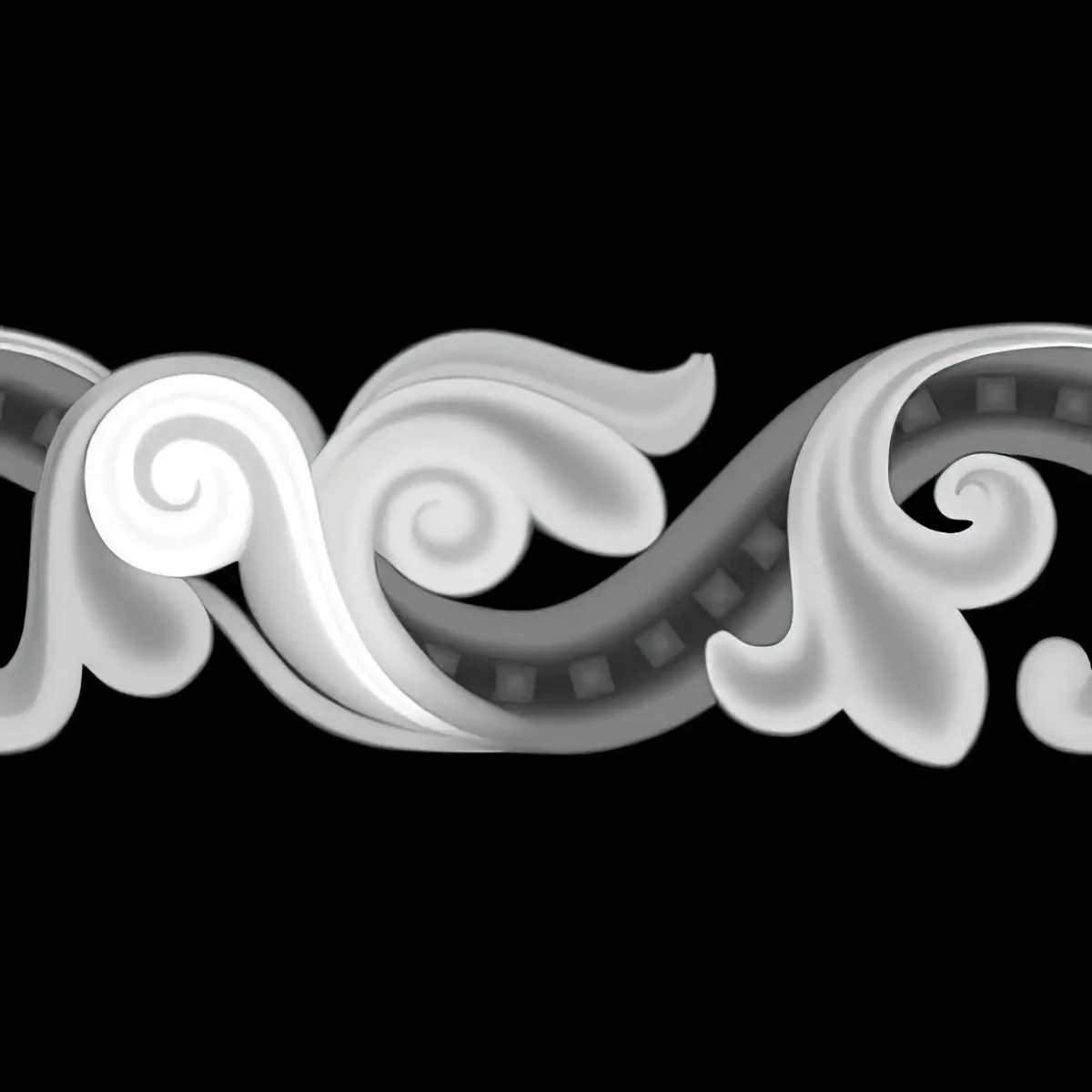 Орнамент Zbrush Alpha