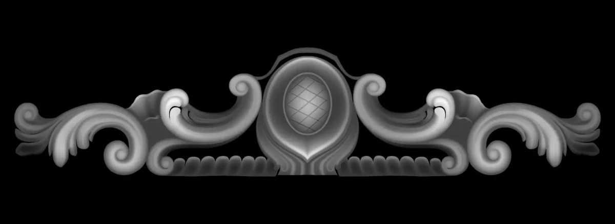 Орнамент Zbrush Alpha