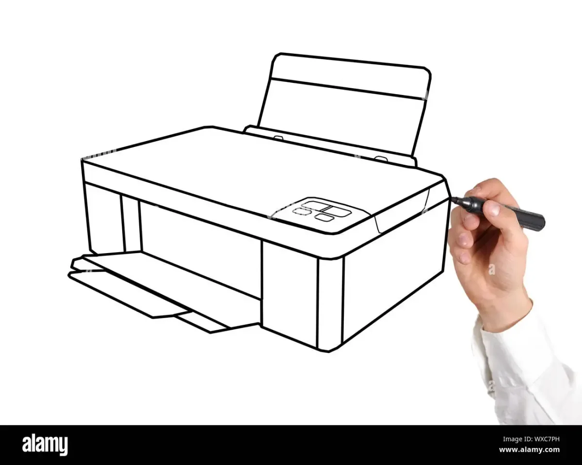 Принтер карандашом