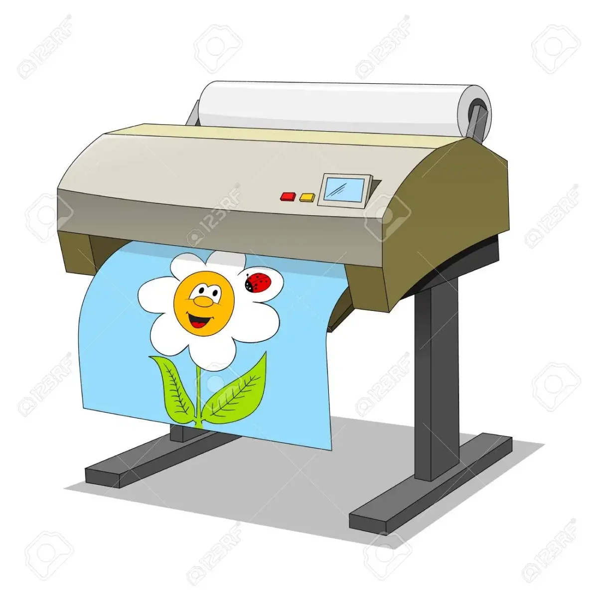 Принтер с глазками