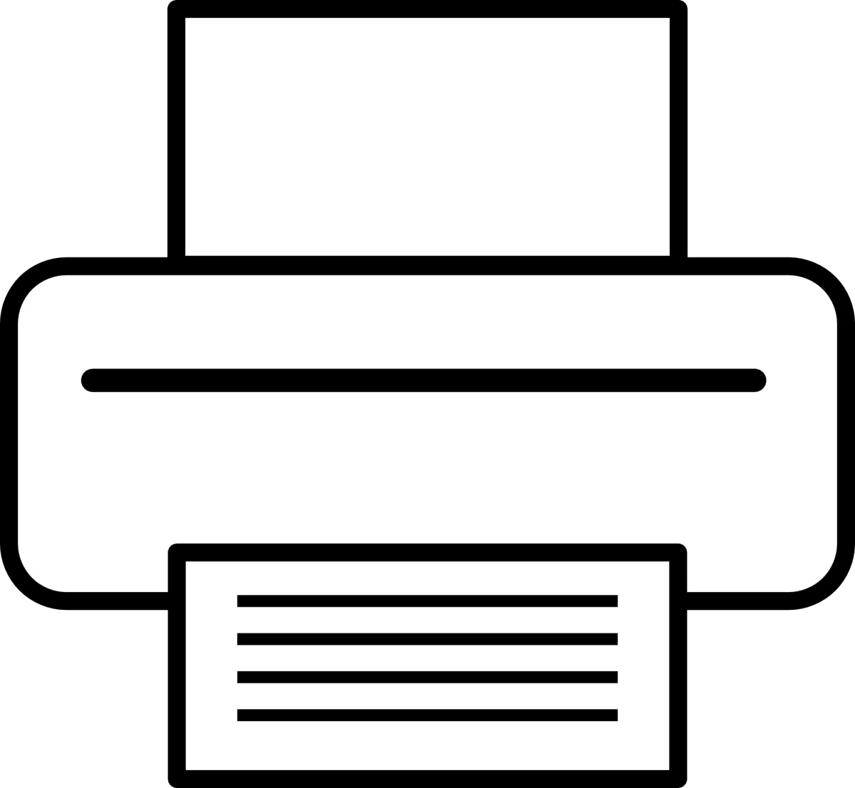 Принтер пиктограмма