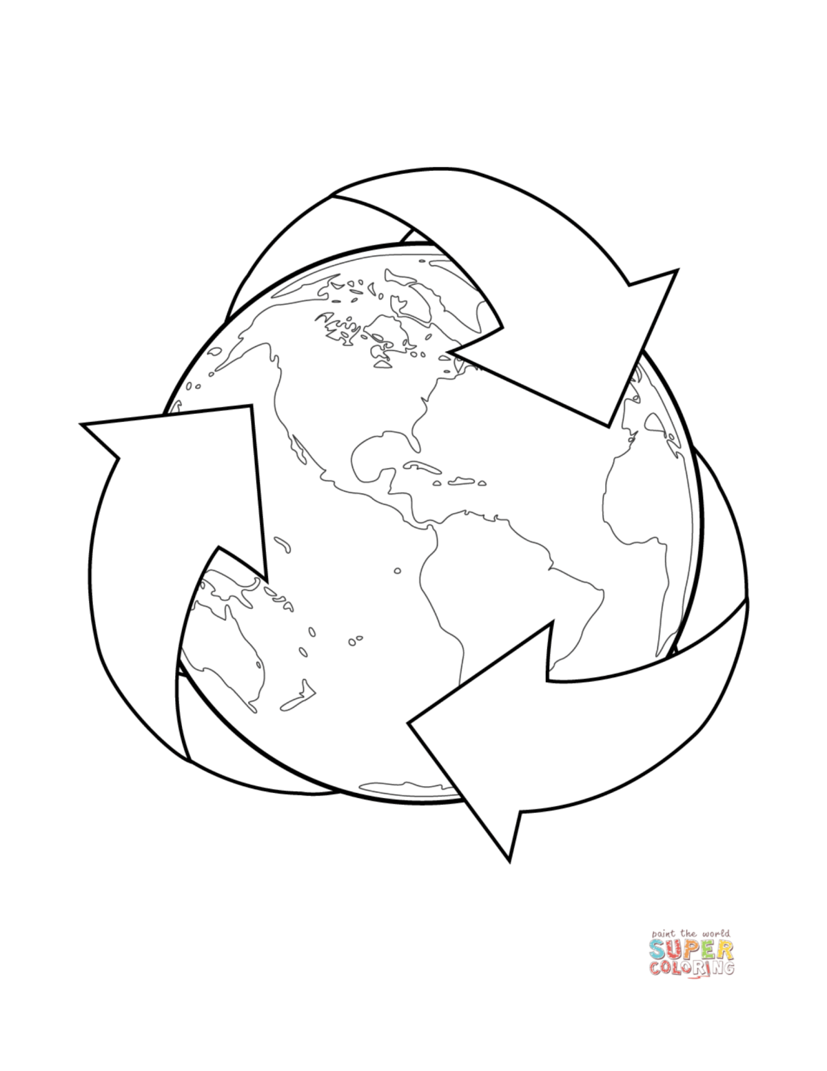 Экология раскраска