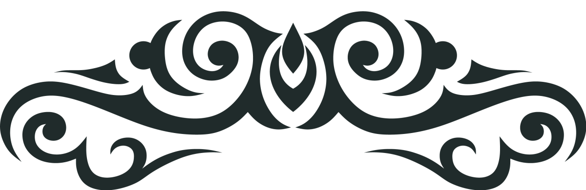 Казахский орнамент на прозрачном фоне