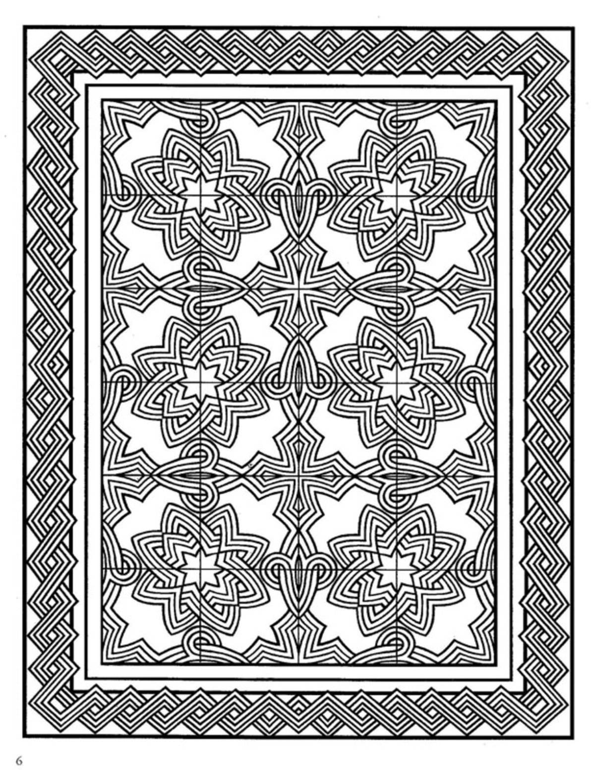 Орнамент прямоугольный