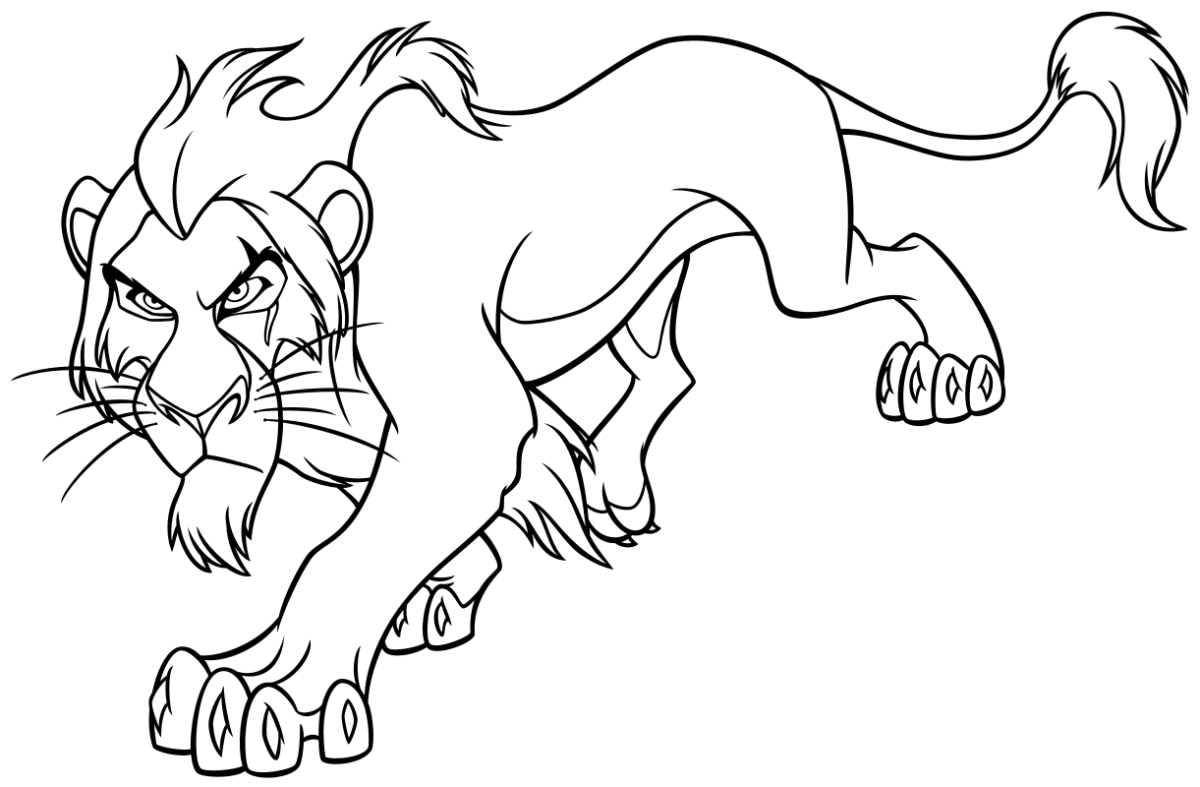 Шрам Король Лев