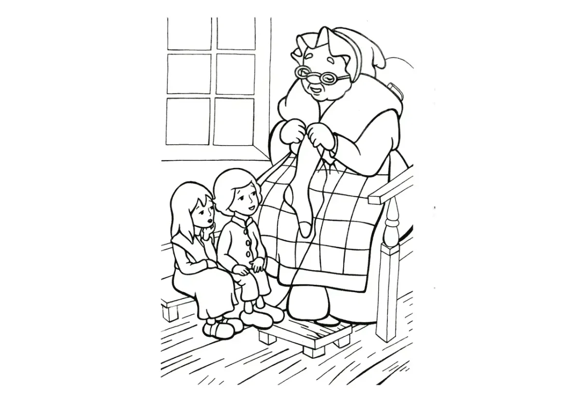 Вытынанки Кая и Герды