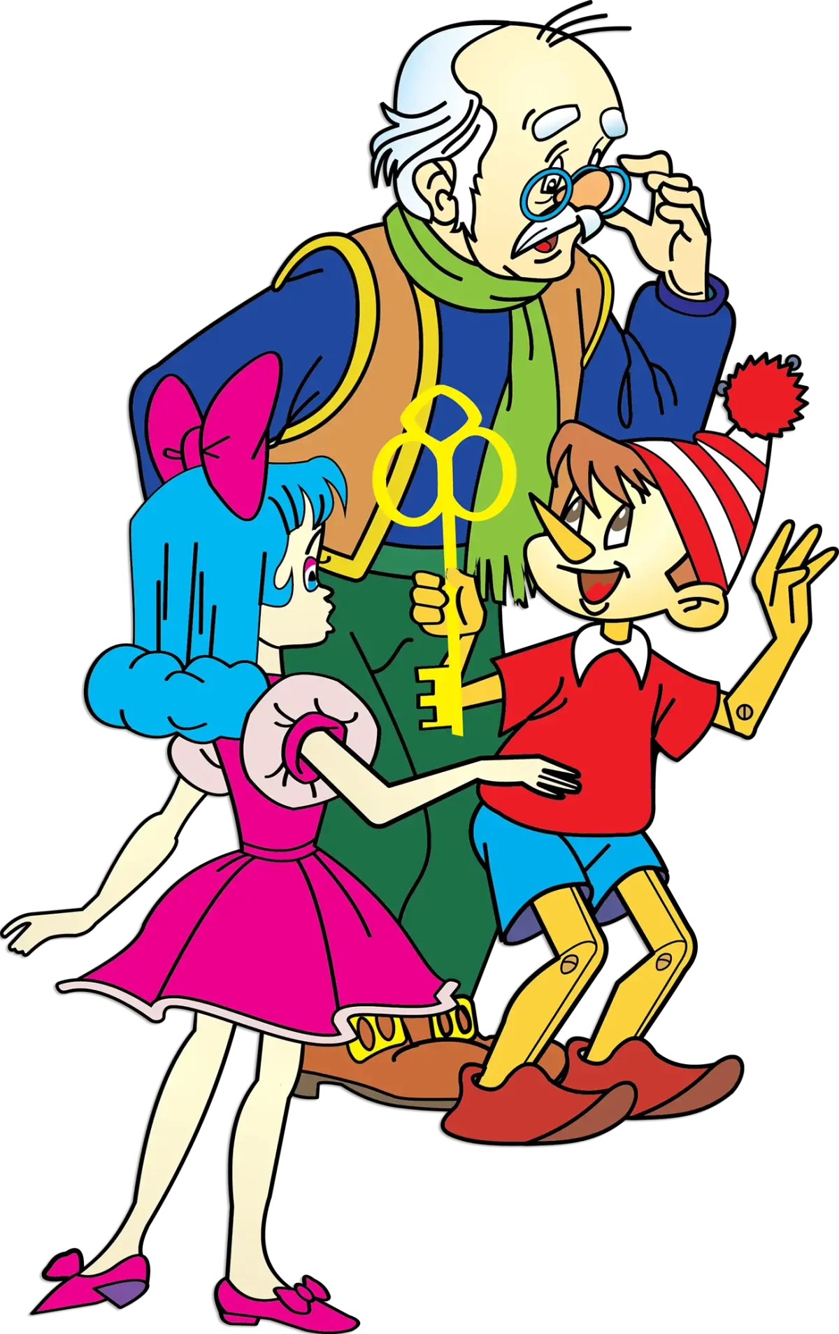 Буратино Мальфина перо