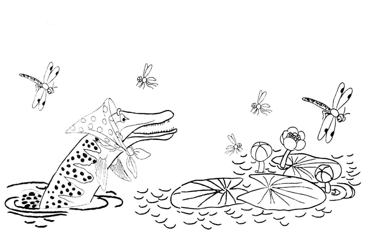 Раскраска по сказке глупый мышонок с.Маршак