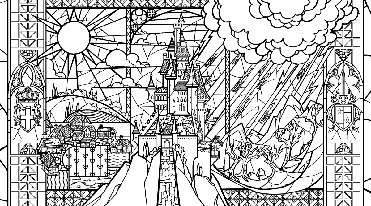 Раскраска драгоценные камни