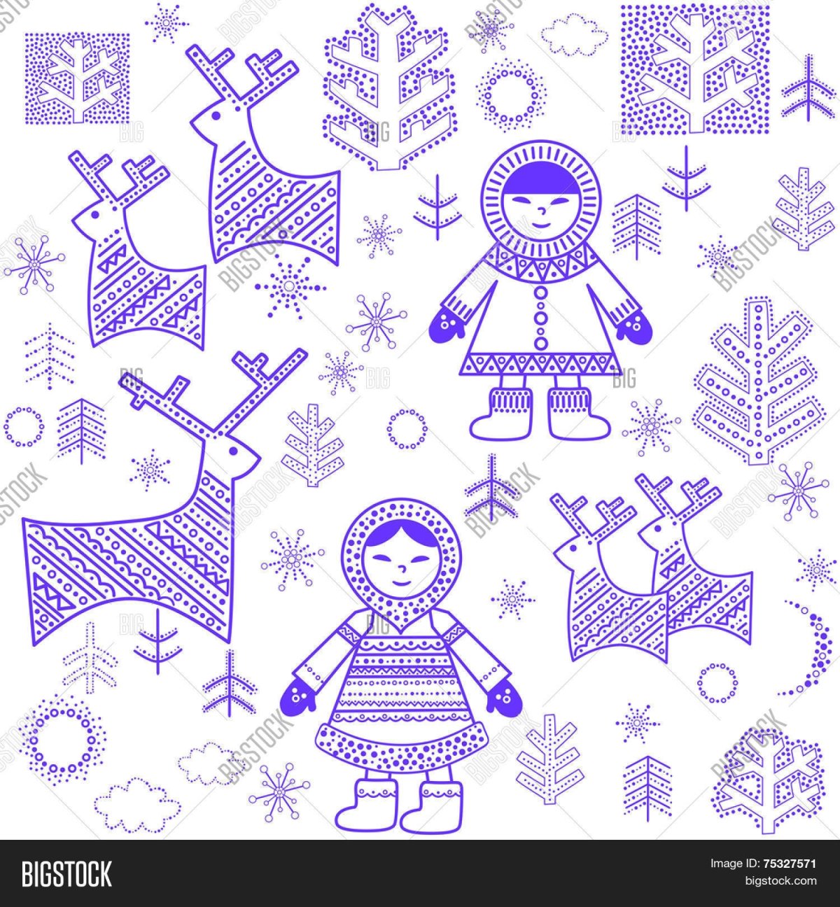 Орнамент чукчей и эскимосов