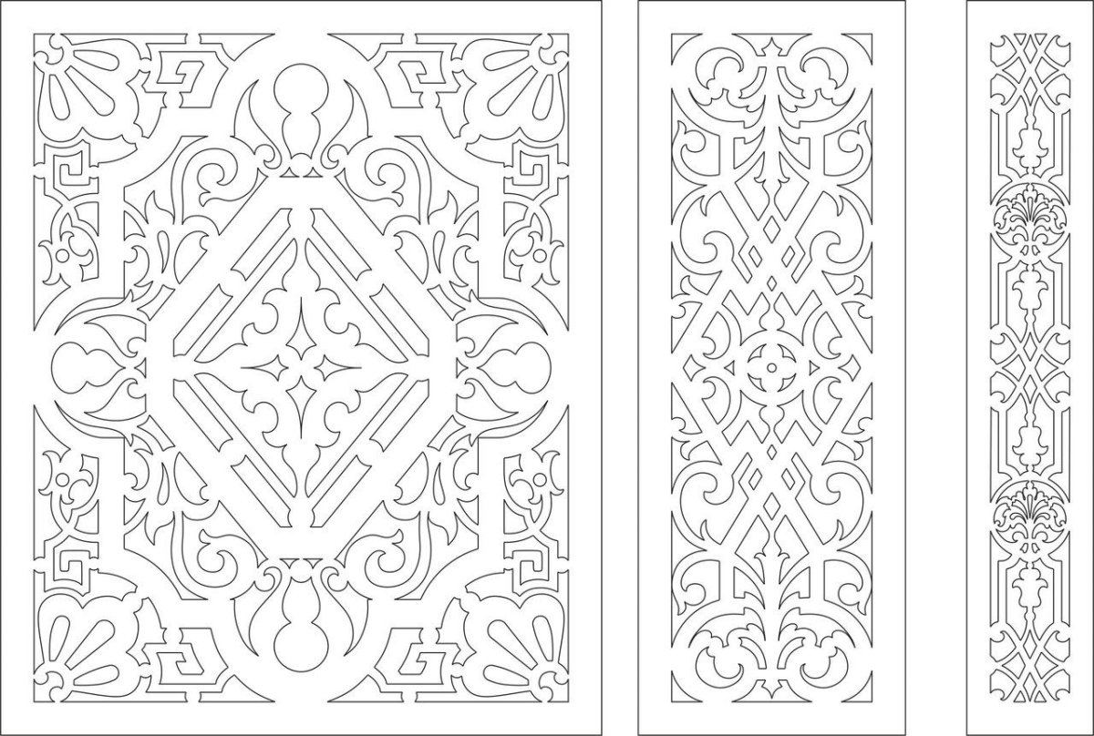 Орнамент для выпиливания