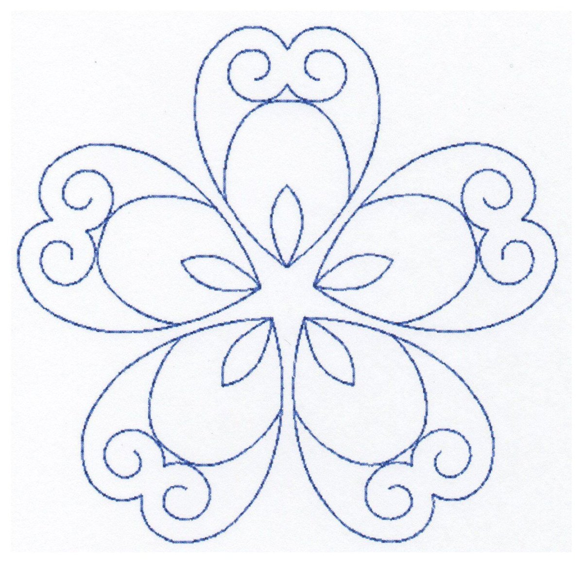 Узоры для джутовой филиграни