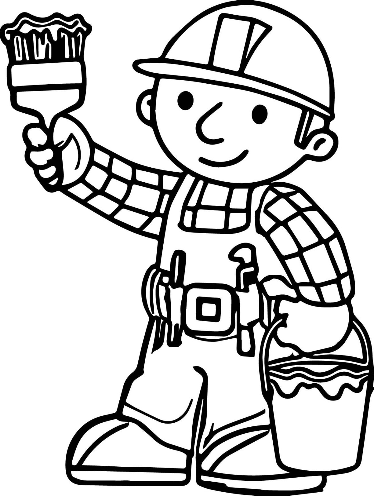 Умелец Мэнни раскраска