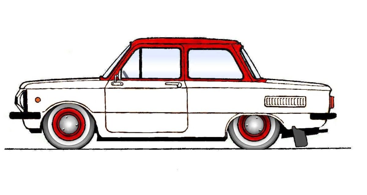 Раскраска Москвич