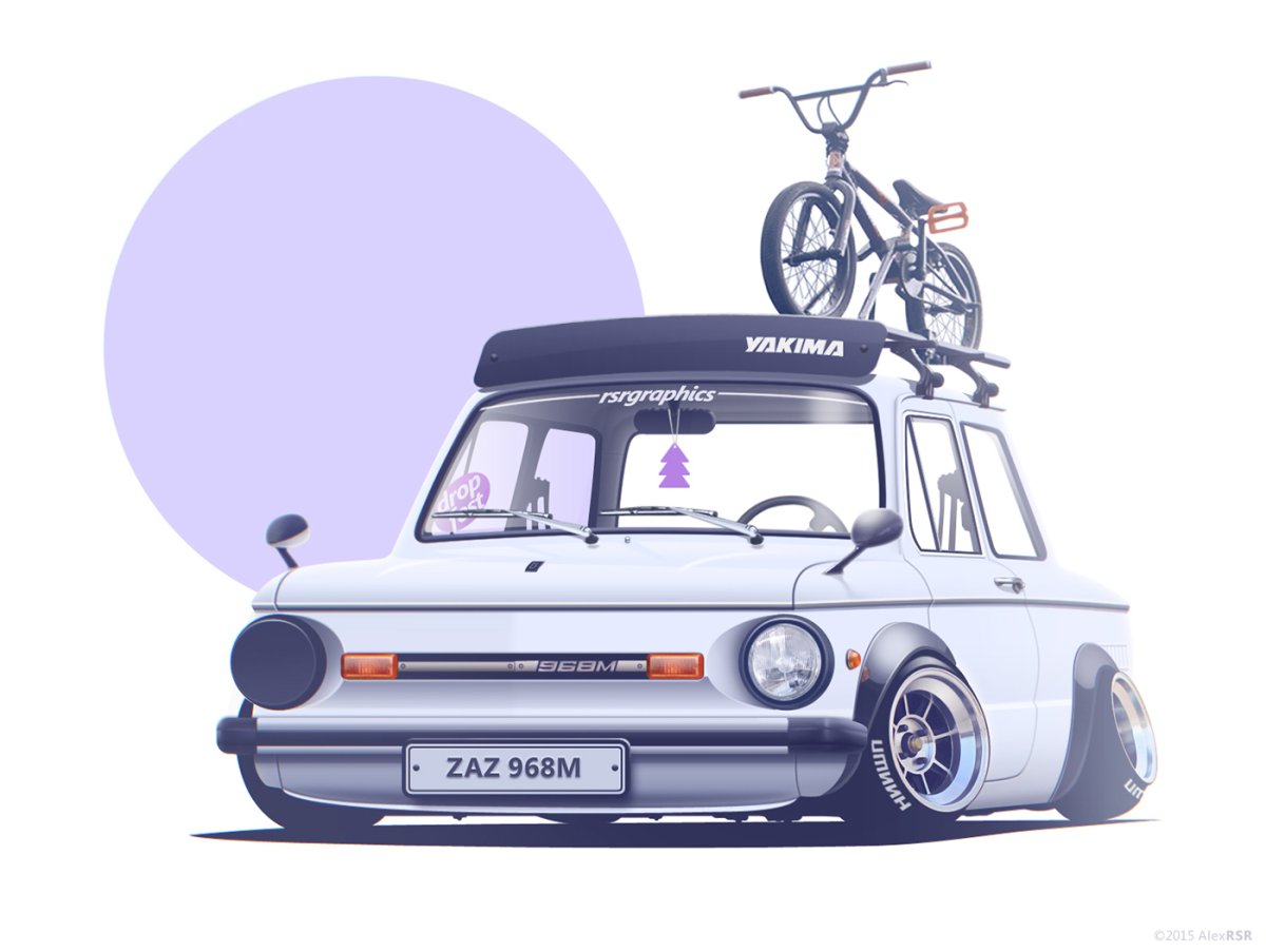 Раскраски запорожец