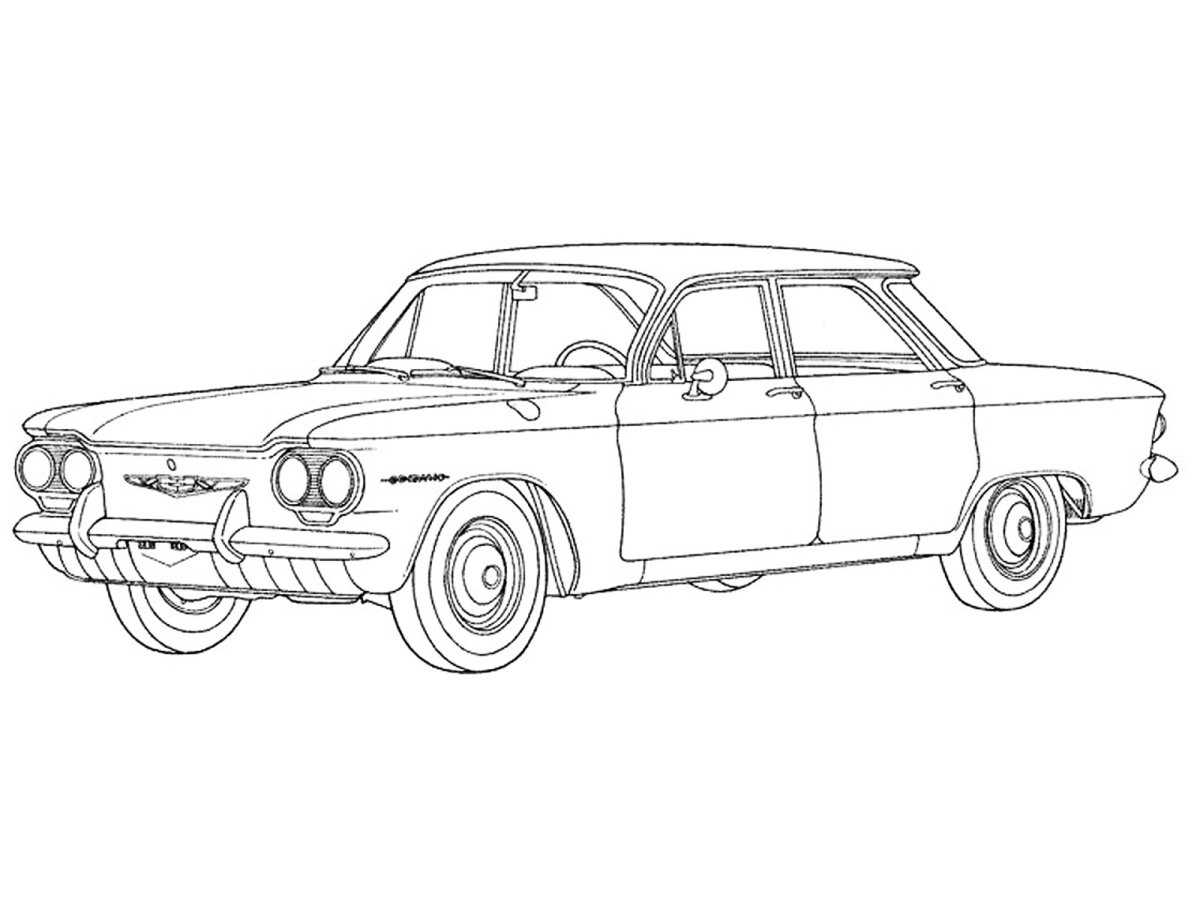 Машины ВАЗ 2101 разукрашки