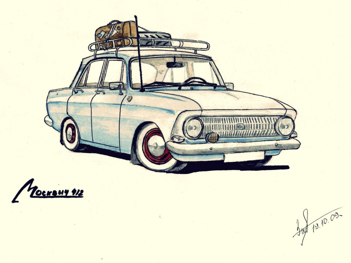 ЗАЗ 968 чертеж