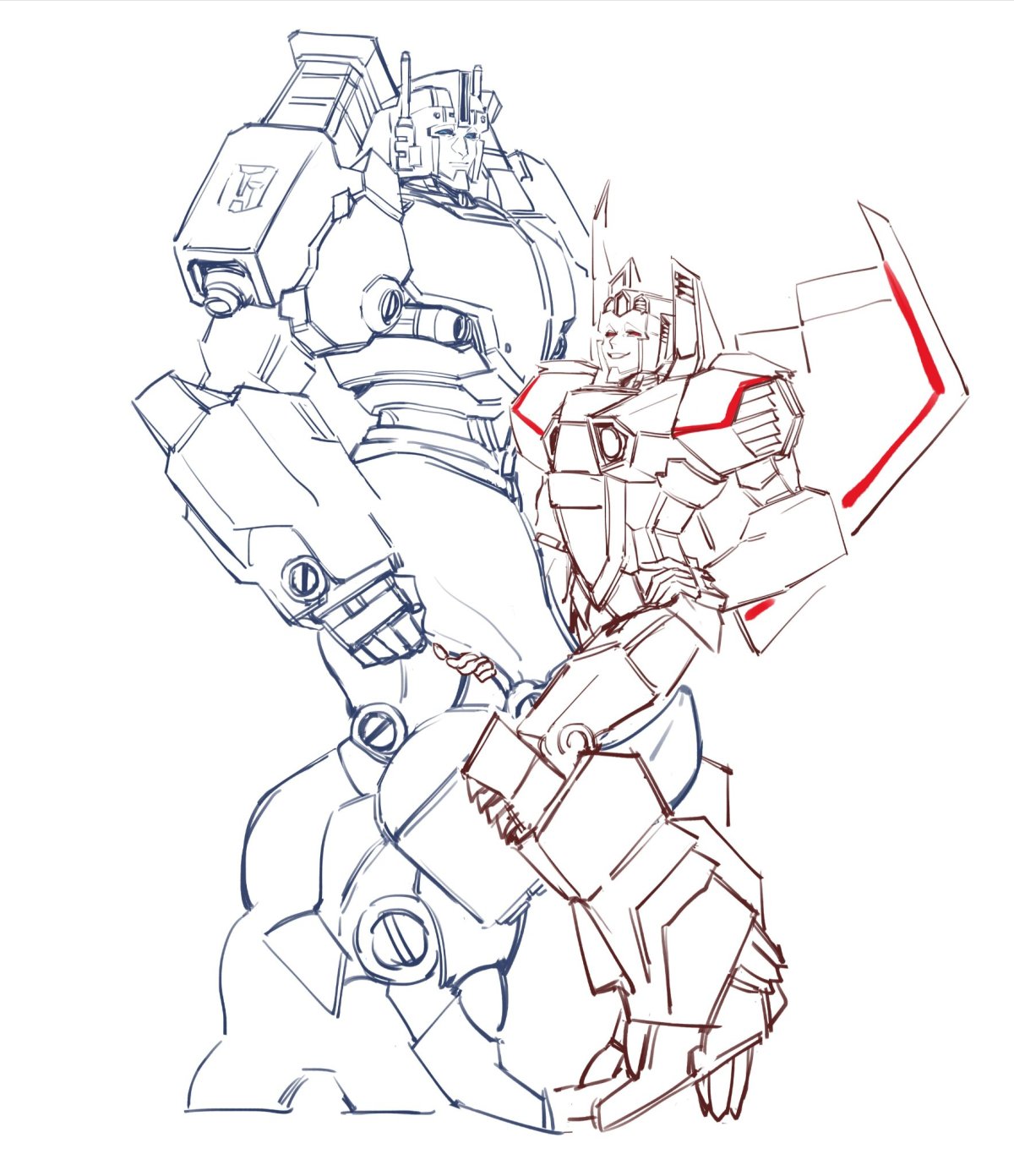 Трансформеры Прайм раскраска ультра Магнус