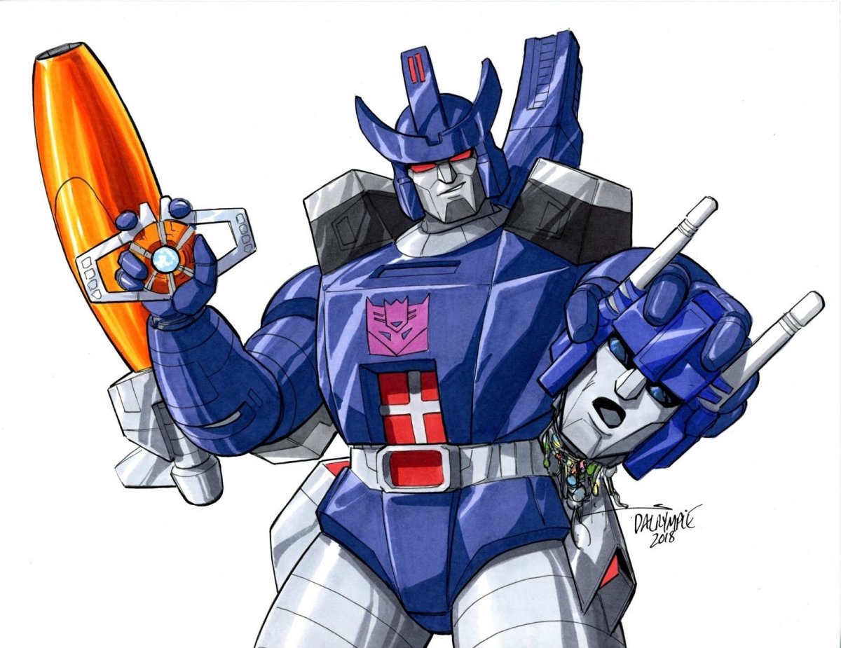 Transformers 1984 Galvatron drawing