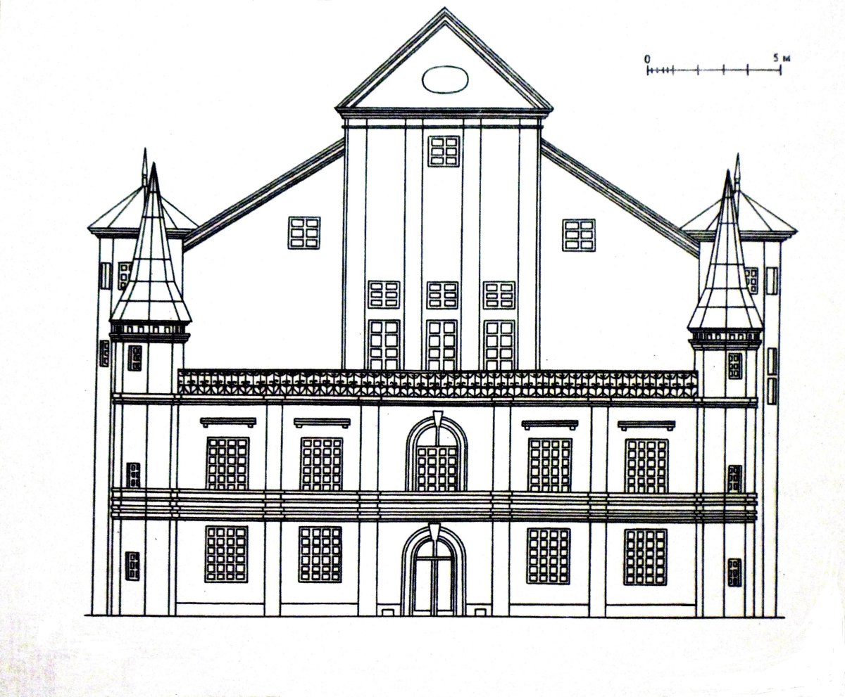 Замок Марксбург схема