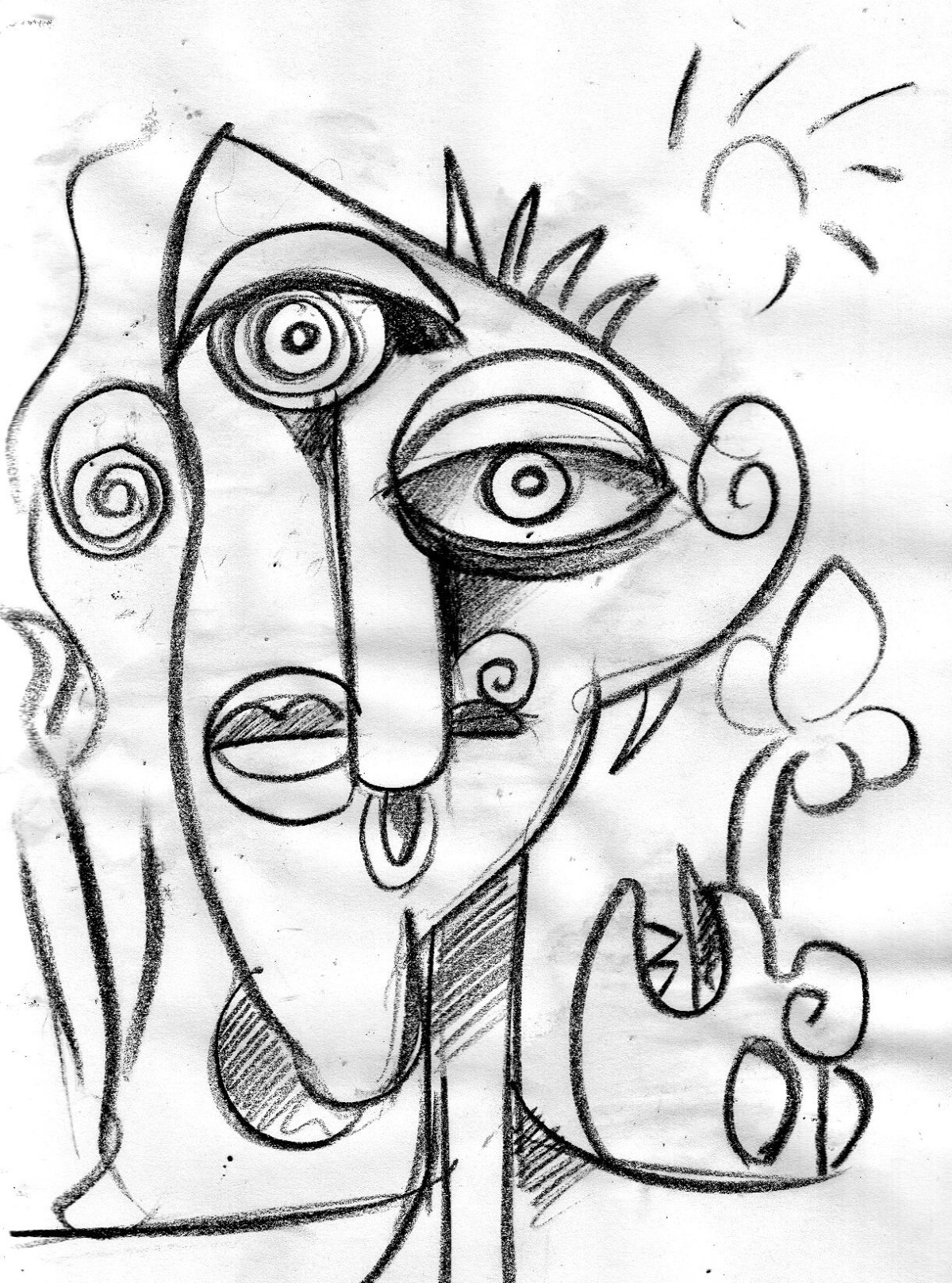 Графические портреты Пикассо