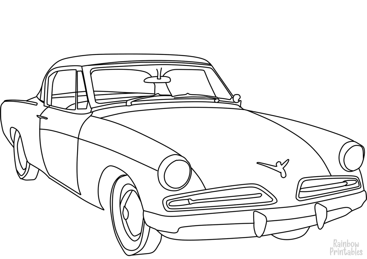 Раскраски машины