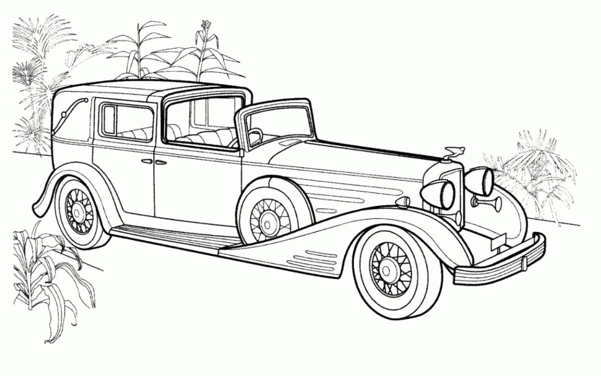 Разукрашка Фольксваген Жук