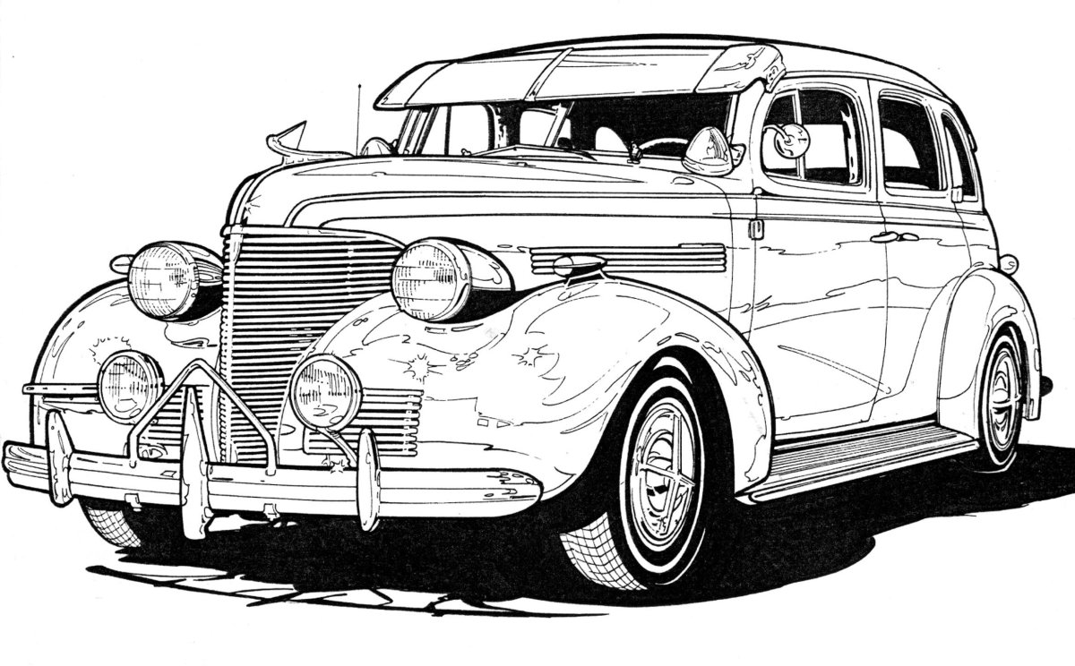 Раскраска грузовик