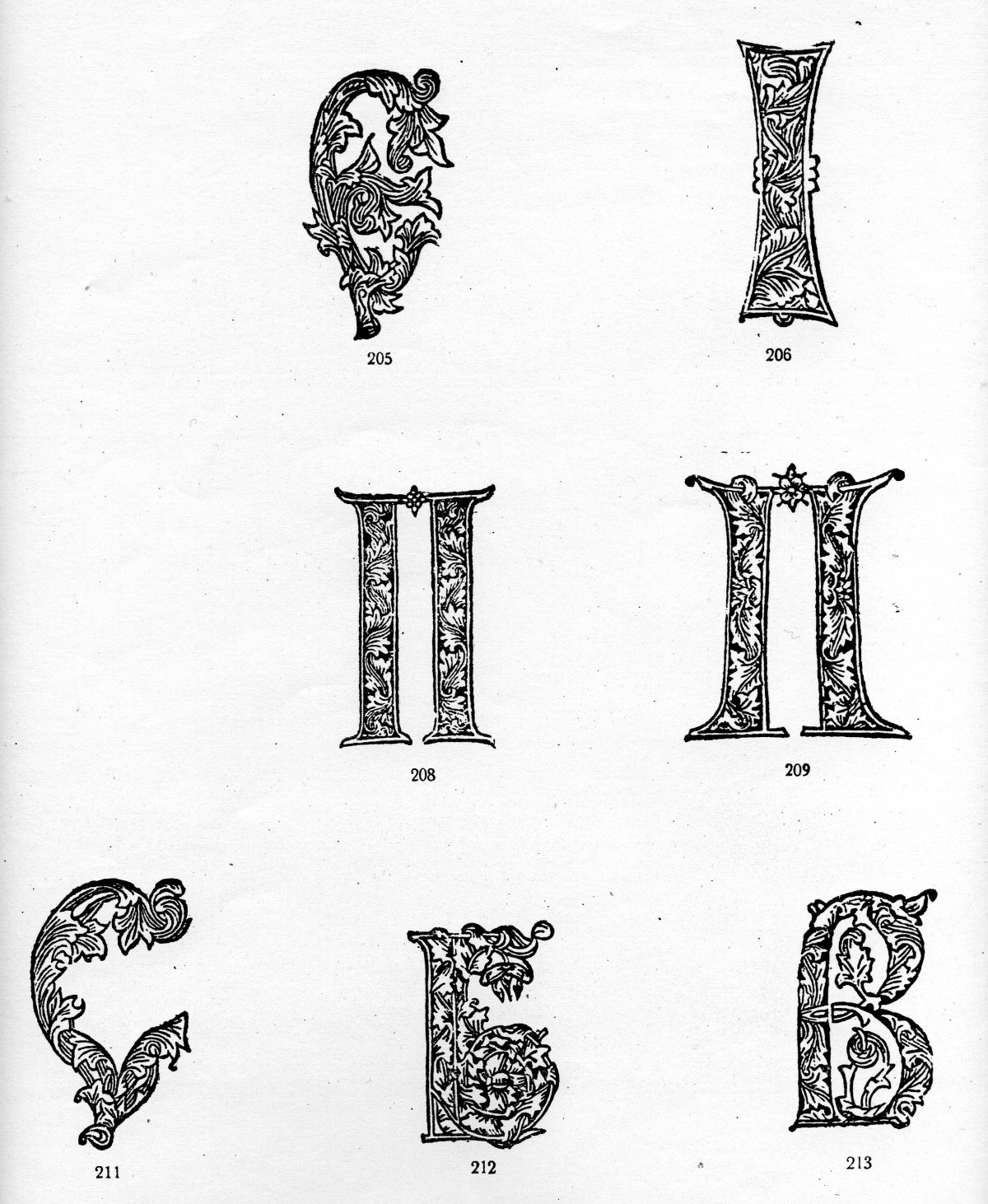 Буквы виде животных карандашом