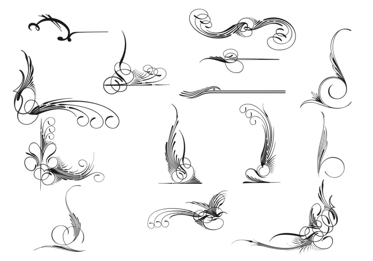 Красивые вензеля