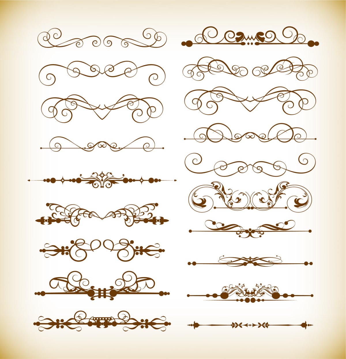 Виньетка горизонтальная