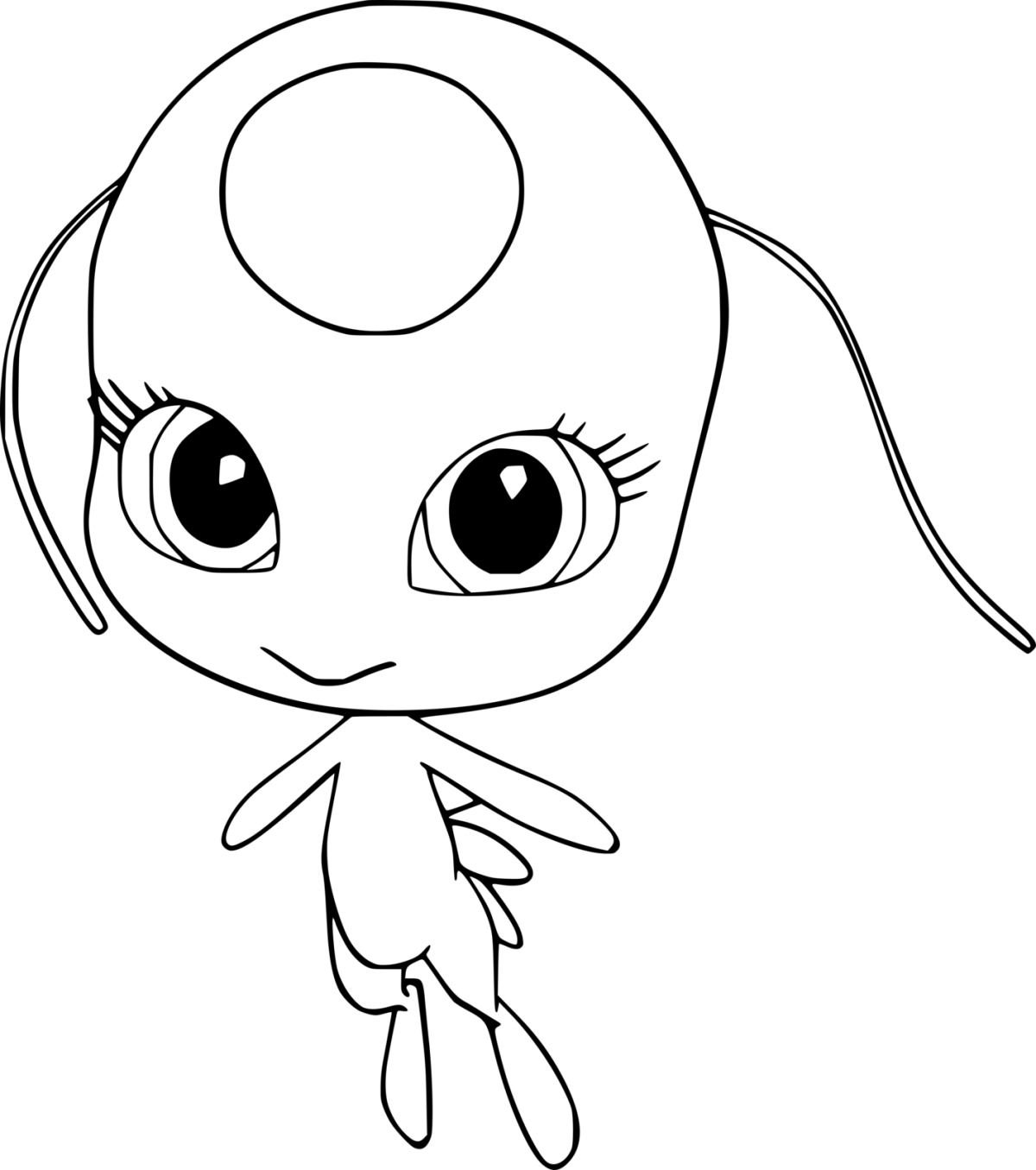 Раскраска леди баг