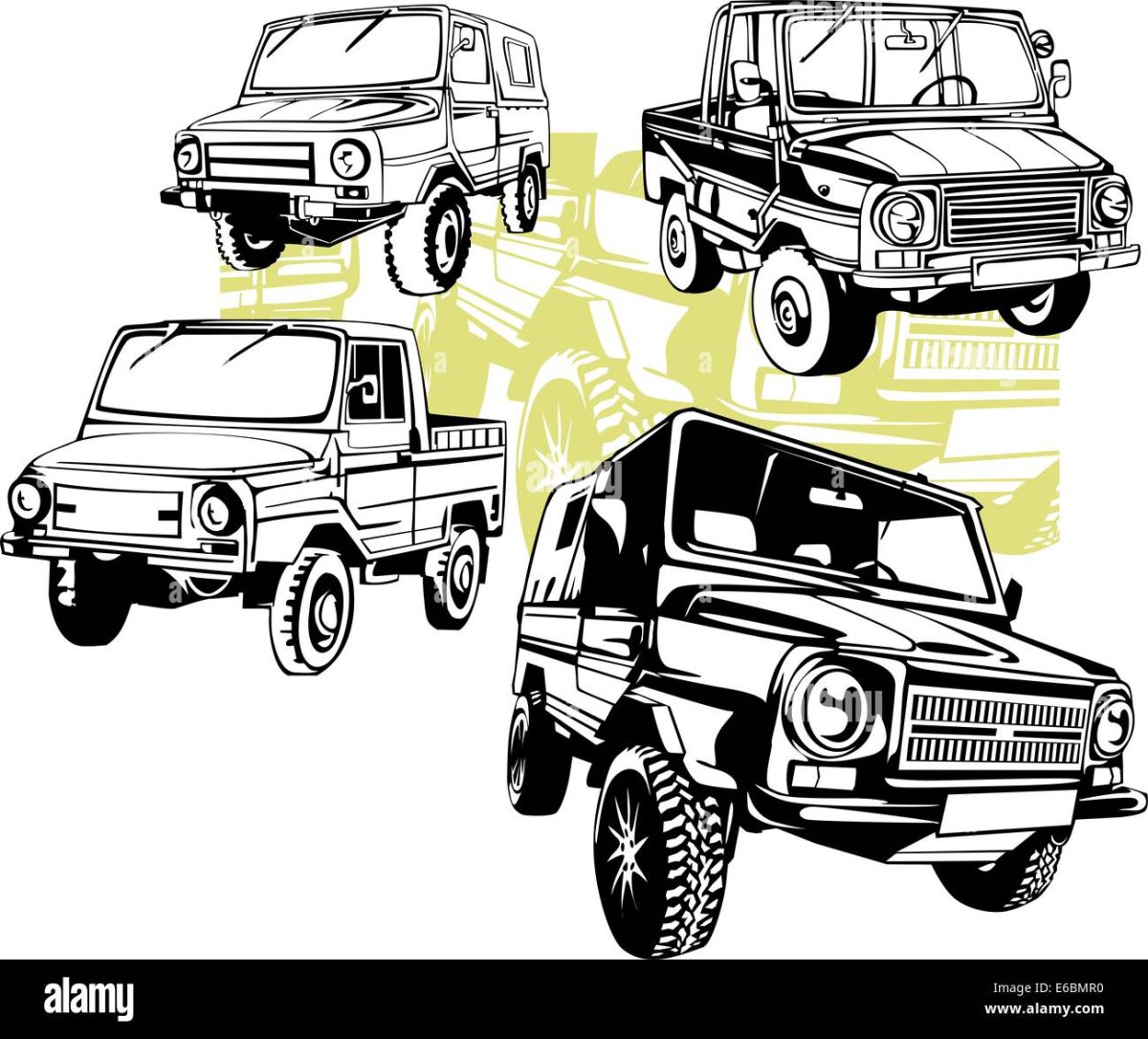Раскраска джип Рэнглер