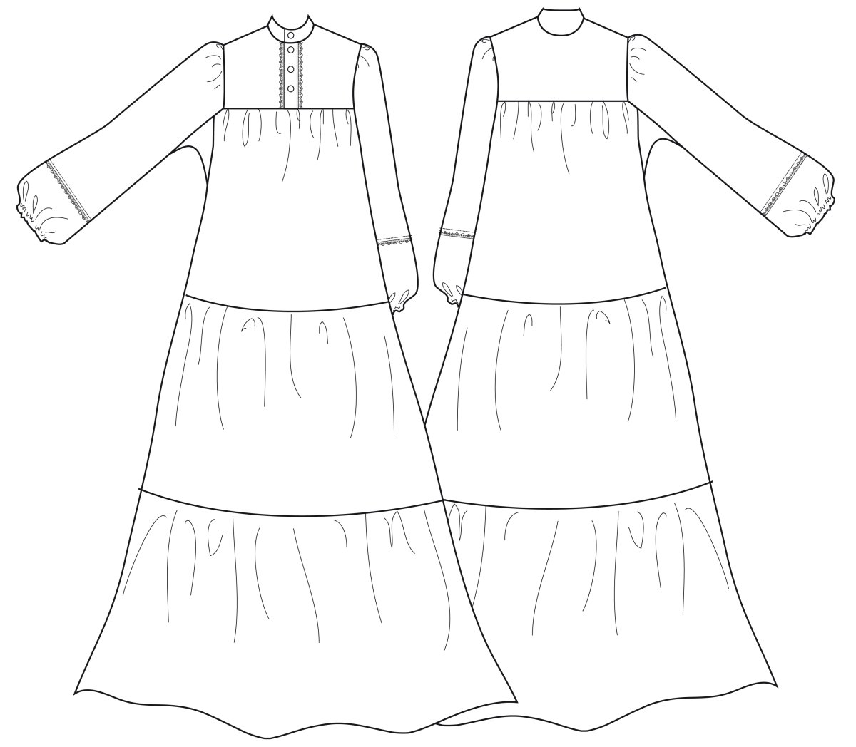 Кофточки для рисования