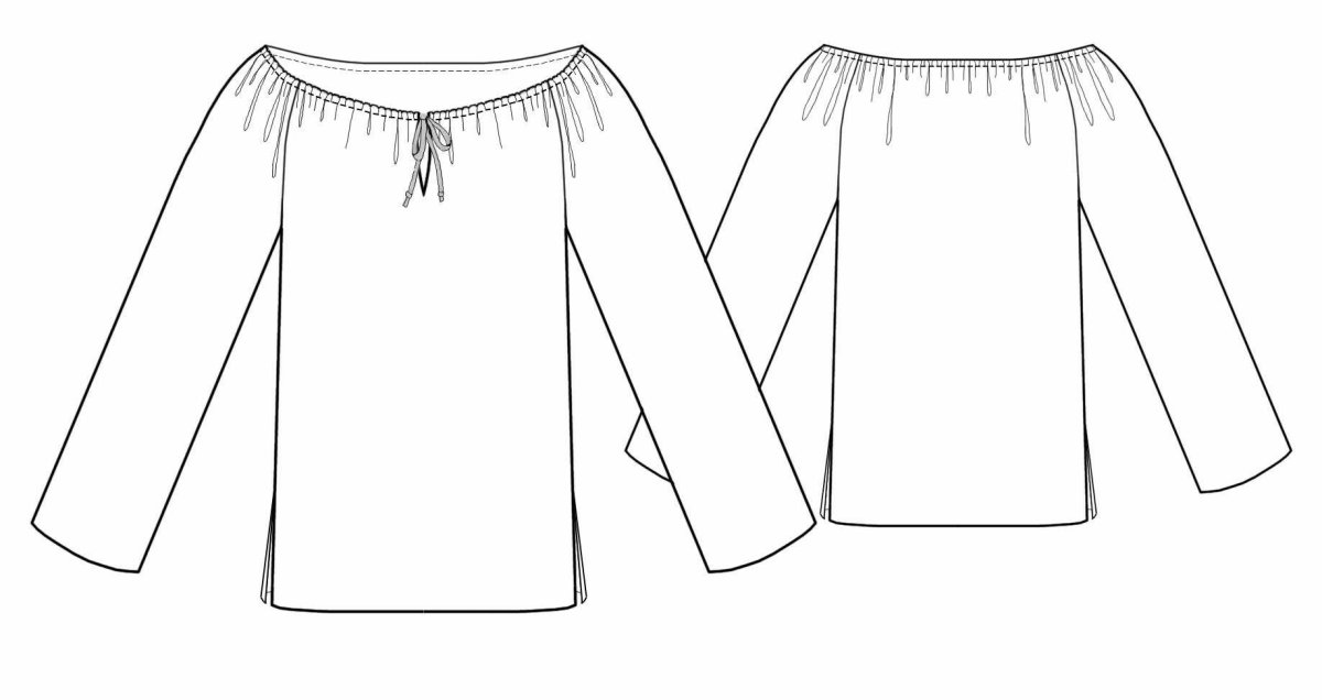 Футболка поло шаблон