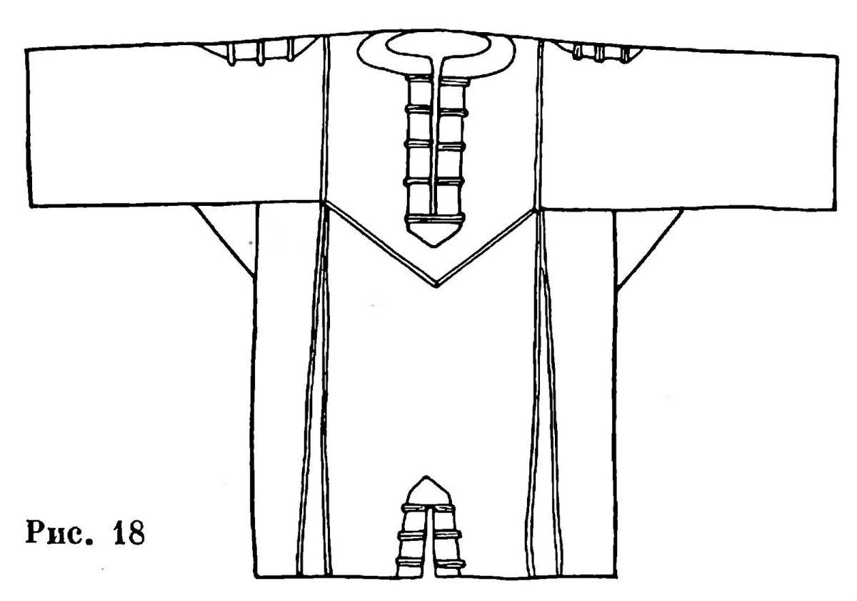 Раскраска одежда для мальчиков